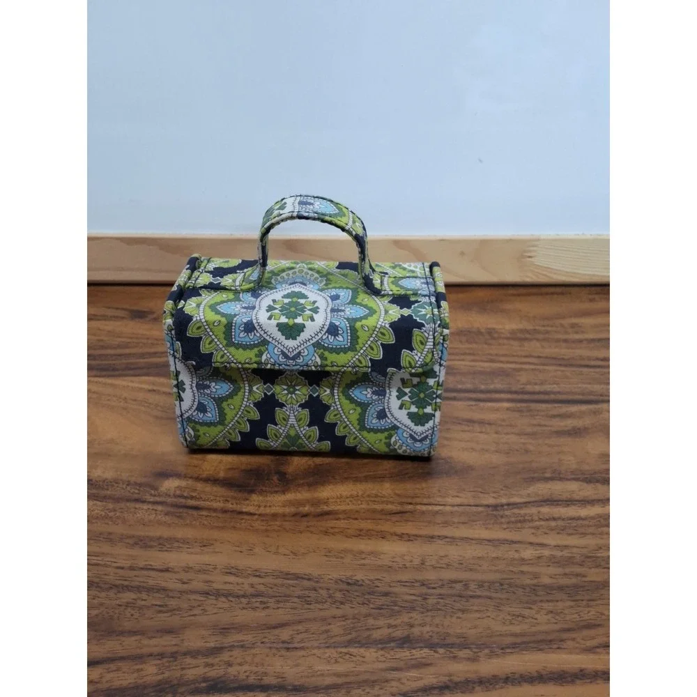Vera Bradley Small Storage Jewelry Hard Sided Case Travel